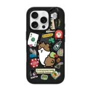 iPhone 16 Pro Impact Ring Stand Case MagSafe Compatible Rigatoni the Guinea Pig