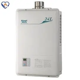Rinnai 林內牌 REU-2424WF-DX 屋內強制排氣型 24L熱水器 天然瓦斯 (上海林內製) 數位恆溫