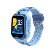 4G Smart Watch for Kids, GPS Tracker, IP67 Waterproof, 1.4 Inch Touch Screen, Smartwatch with 2-Way Voice Video Call, SOS School Mode, (Blue)