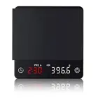 Kitchen Scale Digital Coffee Scale Espresso with Timer (1 Pcs, Black) X3Y1
