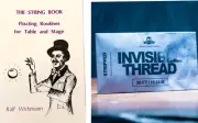 Invisible Thread Stripped (50 Feet) by Murphys Magic plus String Book!