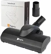 Hygieia Whirlwind Universal Turbo Brush for 32mm & 35mm Rod Vacuum Cleaners - Powerful Air Driven Carpet & Hard Floor Attachment - Compatible with Hoover, Miele, Electrolux, LG, and More