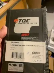 TQC HARDNESS / SCRATCH TEST PEN - STANDARD w/Springs & Tip - SP0010 - NIB