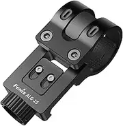 Fenix ALG-15 Torch Rail Mount | Tool-Free Picatinny Rail Attachment for Flashlights, Compatible 22.5mm-26mm Torch Body, Aluminum Alloy, Hard-Anodized Finish, Quick Assembly/Disassembly - Black