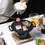Korean Barbecue Grill Smokeless Small One Person Mini Bbq Grill Japanese US