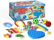 Bumper Fidget Box 24 Piece Stress Relief Sensory Development Activity Set