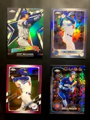 CODY BELLINGER BASEBALL INSERT CARD LOT PINK REFRACTOR XFRACTOR +