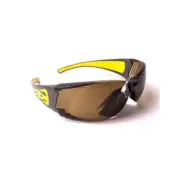 Polycarbonate Lens Safety Glasses with Yellow Flames