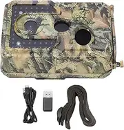 HD Infrared Camera 16MP Photo 1080P Video IP54 Waterproof Trail Camera for Wildlife Photography Home Farm Monitoring