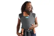 Moby Elements Wrap Baby Infant Cotton Adjustable Travel Body Carrier Asphalt