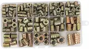 TEMPNAP 70Pcs Socket Head Screws Barrel Bolts Plated Fasteners for Furniture Assembly for Repairing and Reinforcing Furniture Connections