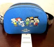 Coach X Peanuts Mini Serena Satchel Camera Bag With Snoopy and Friends Sold OUt