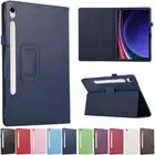 For Samsung Galaxy S10 S9 Plus Ultra Tablet Folio Leather Case Shockproof Cover