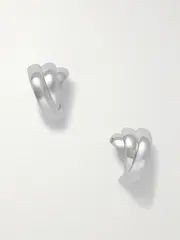 [LIÉ STUDIO] LIÉ STUDIO - The Magda Silver-tone Earrings - One size One size Silver