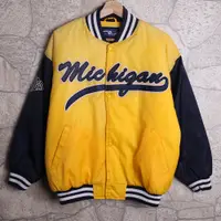 在飛比找蝦皮購物優惠-厚款 NCAA Michigan 棒球外套【龍德堂 古著】