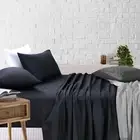 Single/KS/Double/Queen/King Soft Bed Sheet Set,Flat,Fitted,Pillowcases