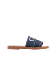 Chloé Woody Fat Mules 34,36 Brown