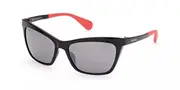 Max & Co. MO0014 01C Women’s Sunglasses Black Size 55