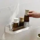 Suction Cup Soap Dish Punch-free Soap Drain Storage Rack