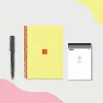 NEO SMARTPEN｜LAMY 智慧筆 B5線圈筆記本組合II LAMY+銀杏黃