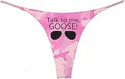 [NE Beauty] Pink Army Camo Womens Thong Talk To Me (Pack of 1)