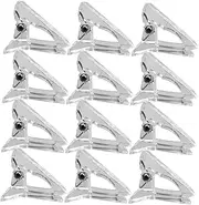 BIUDECO Nail Tips Clip Crystal Nail Mold Fixing Clip Quick Building for Diy Manicure