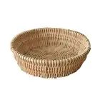 Bread Basket Eye-catching Durable Dinner Serving Decor Fruit Basket Eco-friendly