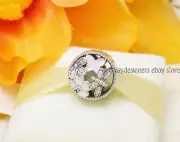 NEW Authentic Pandora Silver SPRINGTIME Butterfly Charm 791842ENMX RETIRED