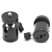 Mini Ball Head 360 Degree Swivel 1/4" Screw Tripod Monopod Mount for DSLRDO
