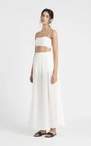 Sir the label sheer maxi skirt