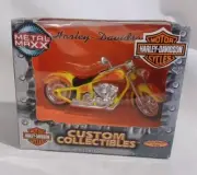 Metal Maxx Harley Davidson 2001 CUSTOM FLSTF FAT BOY Motorcycle 1/17 Diecast