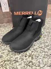 Merrell Mens Moab Adventure 3 Chelsea Waterproof Boots Wide J61847W US10 Black