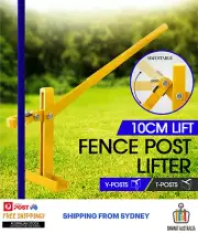 Post Lifter Puller Remover Fencing Star Picket Steel Pole Tool Fence Energiser