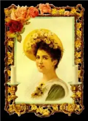 TWO VICTORIAN WOMAN GERMAN DIE CUT SCRAP PAPER DIE CUTS OBLATEN LITHOS SCRAPS