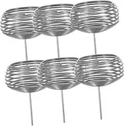 Parliky Gardening Fertilization Box Stainless Steel Manuring Box Fertilizer Holder Plant Fertilizer Baskets