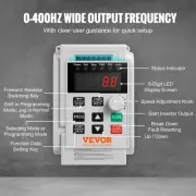 VFD 3HP 2.2KW 10A Variable Frequency Drive Motor Speed Controller 3 Phase