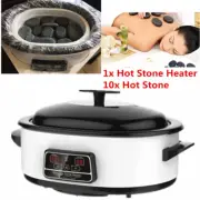 Massage Stone Heater Stress Back Pain Relief Lava Basalt Massage Stone Heating