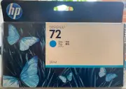 HP DesignJet 72 Cyan Photo Ink Cartridge C9371A 130ml NEW SEALED Box Exp. Jan 12