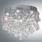 Telbix Paradis 60 Stainless Steel Crystal 9LT CTC Light - Chrome / Clear