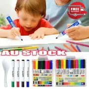 4/8/12pcs Magical Water Painting Pen Magic Doodle Drawing Pens GT