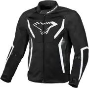 Macna Grisco, textile jacket , color: Black/White , size: S