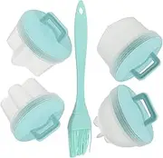 Alipis Egg Cooker Cup 4pcs Non-Stick Egg Molds Small for Poached Saving Breakfast Tool