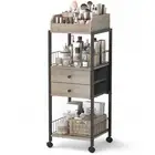Makeup Organizer Storage Cases Floor Skincare Organizers Drawers Vanity