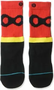 STANCE Boy's L Size 2-5.5 Youth Incredibles 2 Disney Pixar Mask Socks Crew