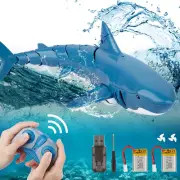 Remote Control Shark Toy 2.4G RC Boat for Kids Pool Bath Fun, Gift for Age 3+