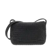 [BOTTEGA VENETA] BOTTEGA VENETA Nappa leather Veneto Messenger bag Man One Size One Size Black