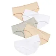 NEW! Tucker + Tate 5-Pack Hipster Briefs in BEIGE / WHITE PACK (2/3)