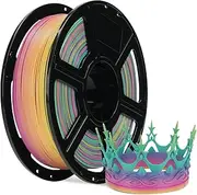 Flashforge 3D Printer Filament, High Speed PLA Filament 1.75mm, Max 500mm/s High Speed Printing, Fit Most FDM 3D Printers, Dimensional Accuracy +/- 0.02mm, 1kg (2.2lbs) Spool