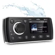 Marine Bluetooth Stereo Audio/Video Receiver AM FM Radio, MECH Less for Yacht...