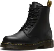 Dr. Martens, Women's Maple Zip 13 Men / 14 Women, Black Industrial Full Grain